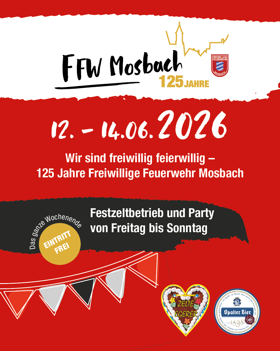 125 Jahre Feuerwehrfest Mosbach